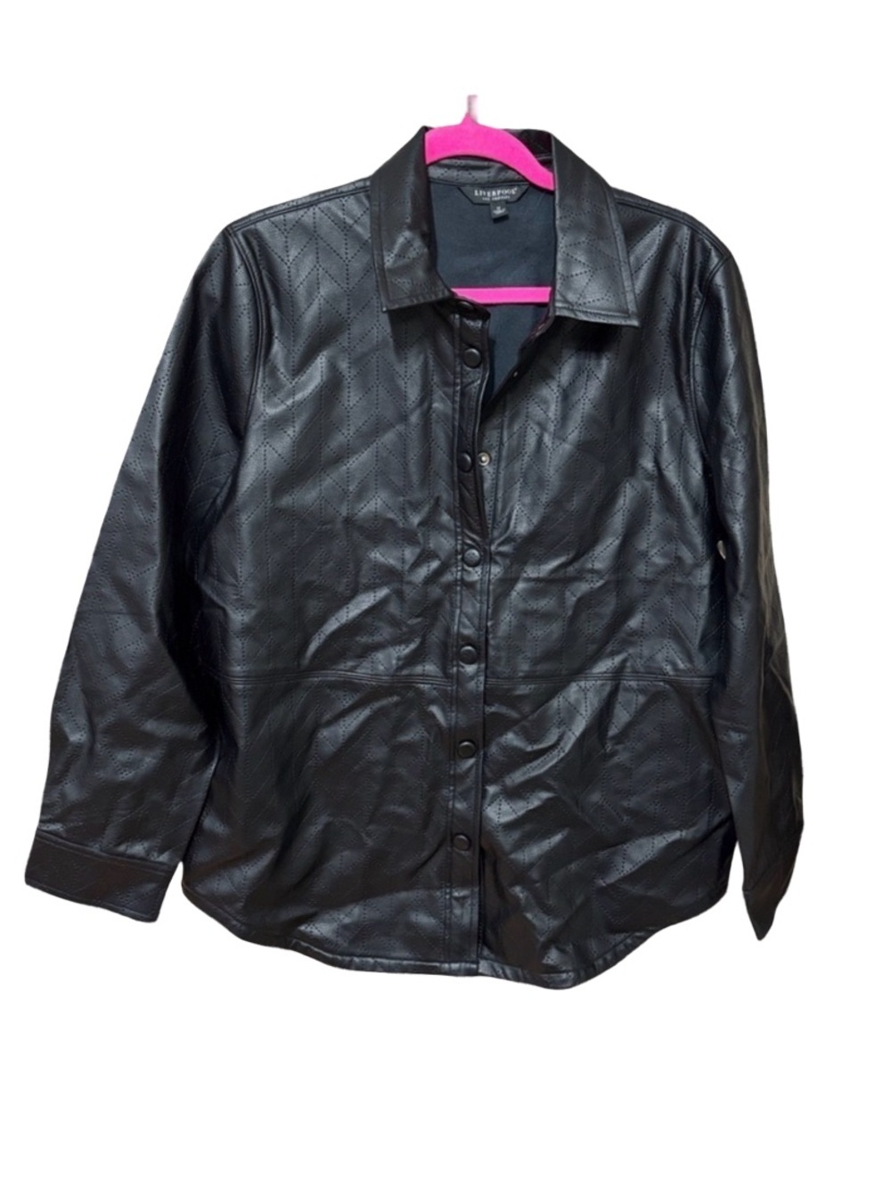 Liverpool Faux Leather Jacket NWT